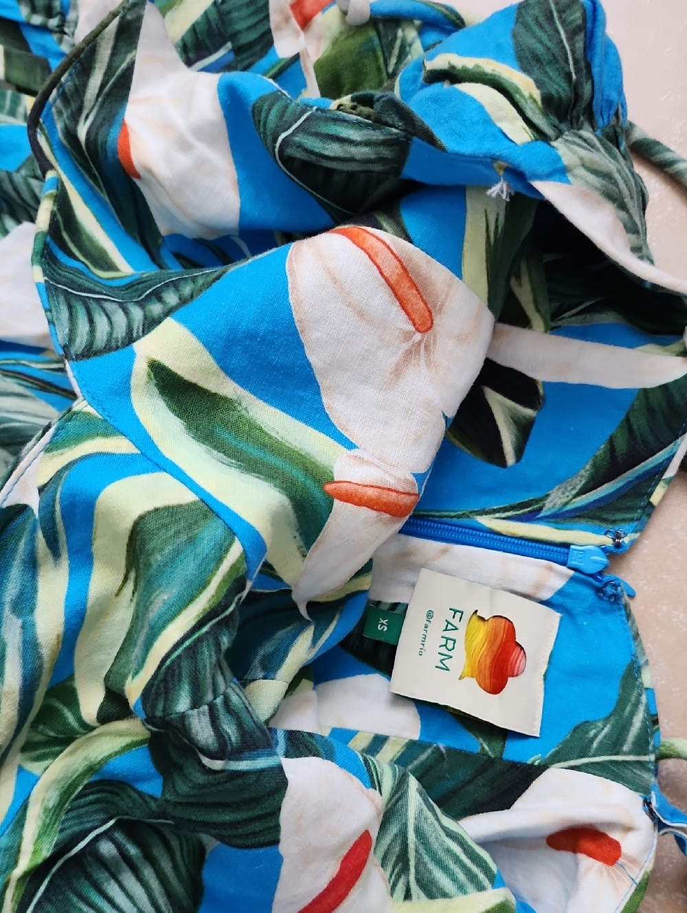 Farm Rio Dress Size Xs - Picture 7 of 15